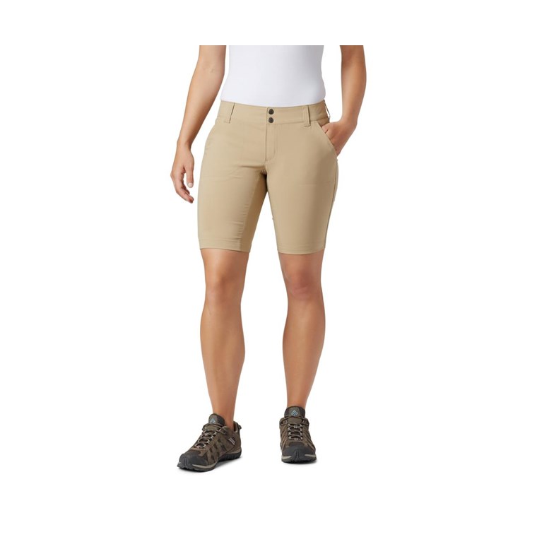 Columbia Saturday Trail Long Shorts Women British Tan