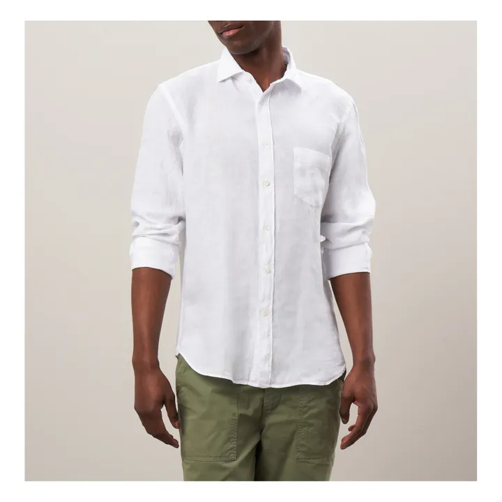 Hartford Chemise Paul Pat Lin | Blanc