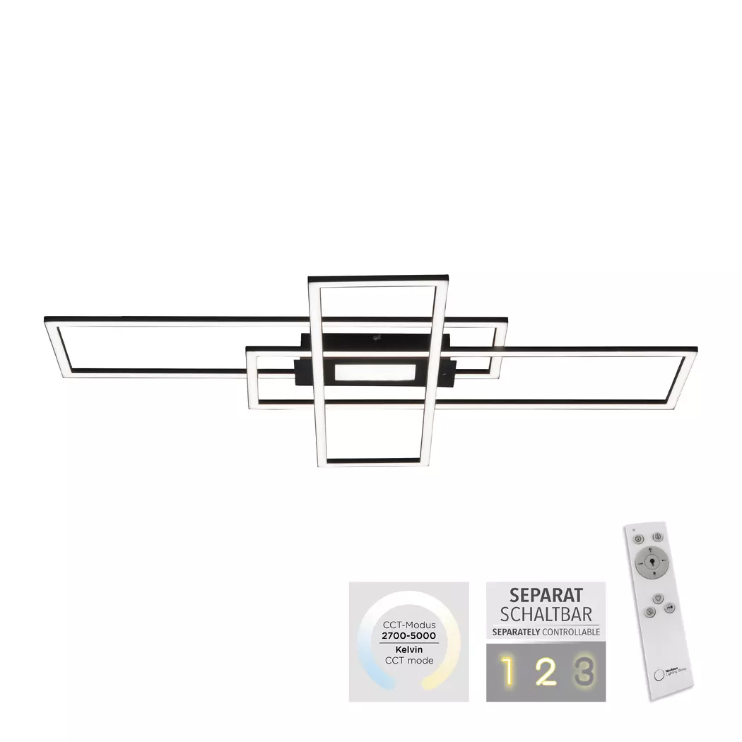 LED-Deckenleuchte Asmin