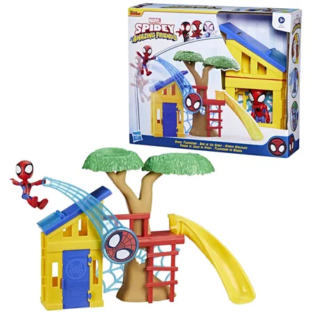 Hasbro Marvel Spiderman Spielplatz Szene Spielset