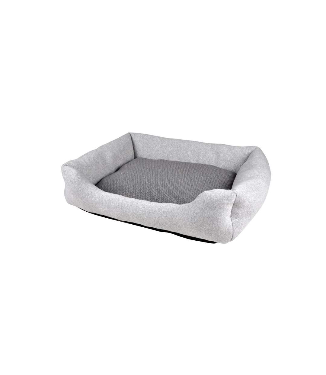 Paris Prix - Panier Rectangulaire Pour Chien & Chat graphene 60cm Gris
