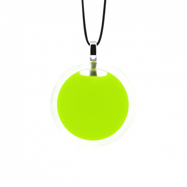 Pendentif en verre soufflé - Cachou Mini Milk