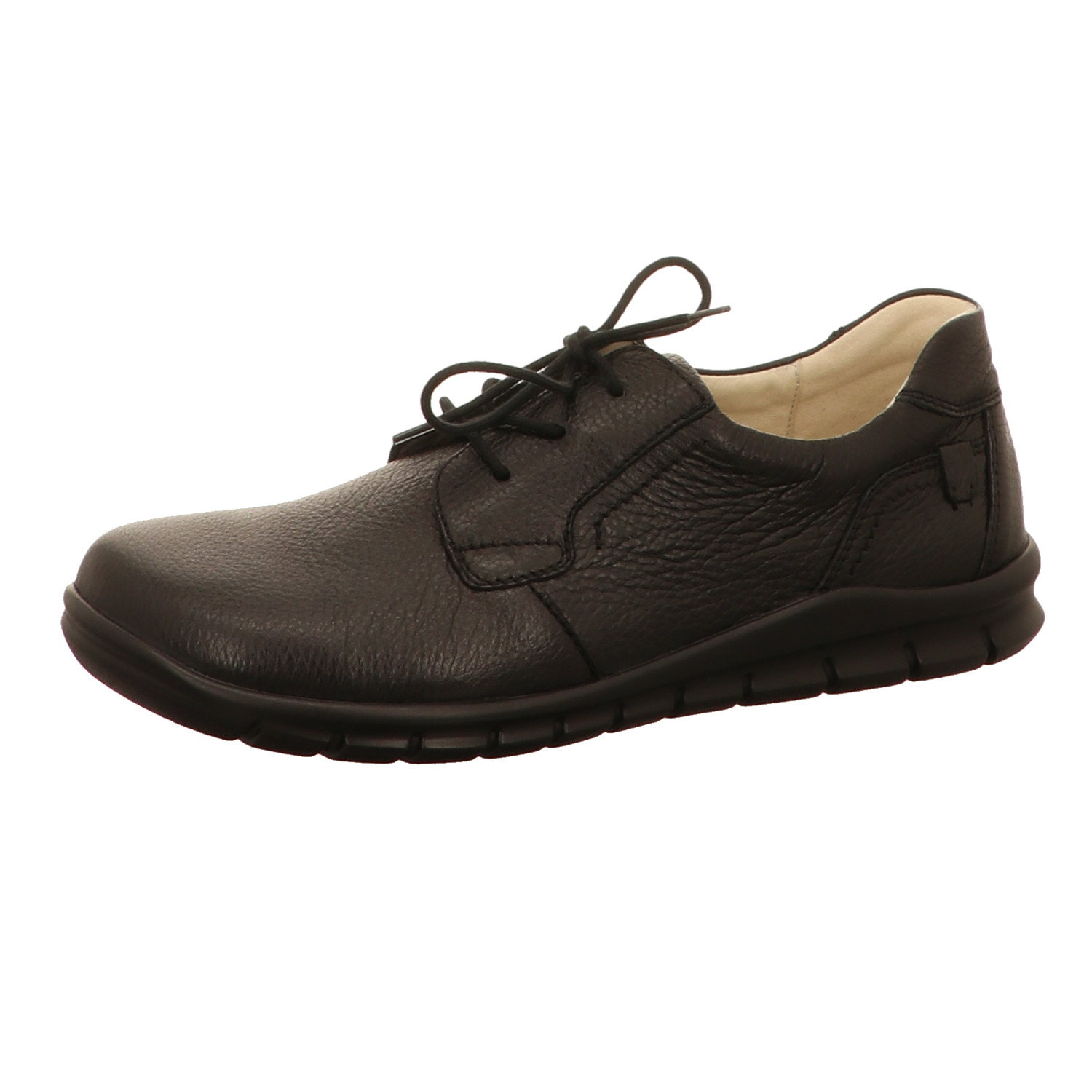 Waldläufer Halbschuh schwarz