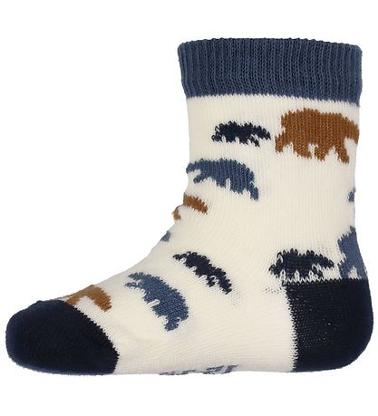 Minymo Socken - 5er-Pack - Total Eclipse m. Muster