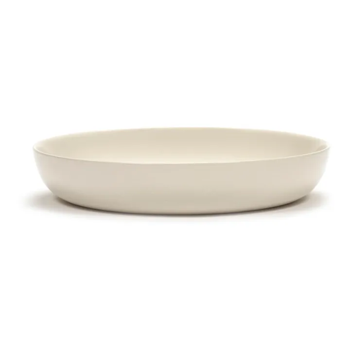 Serax Assiettes creuse Feast poivron, Ottolenghi - Set de 2 | Noir