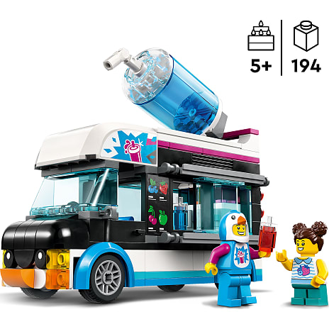 LEGO City 60384 Pingvin slush-ice vogn