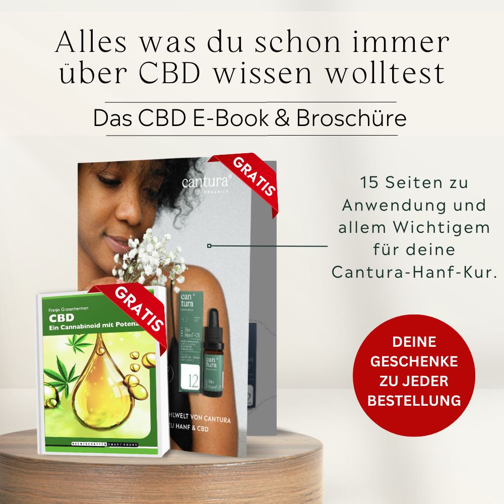 CBD-SCHLAF-ÖL LUNA : 300 CBD-Tropfen mit 12% BIO-CBD + MELATONIN von CANTURA® (Hanföl-Schlaftropfen)