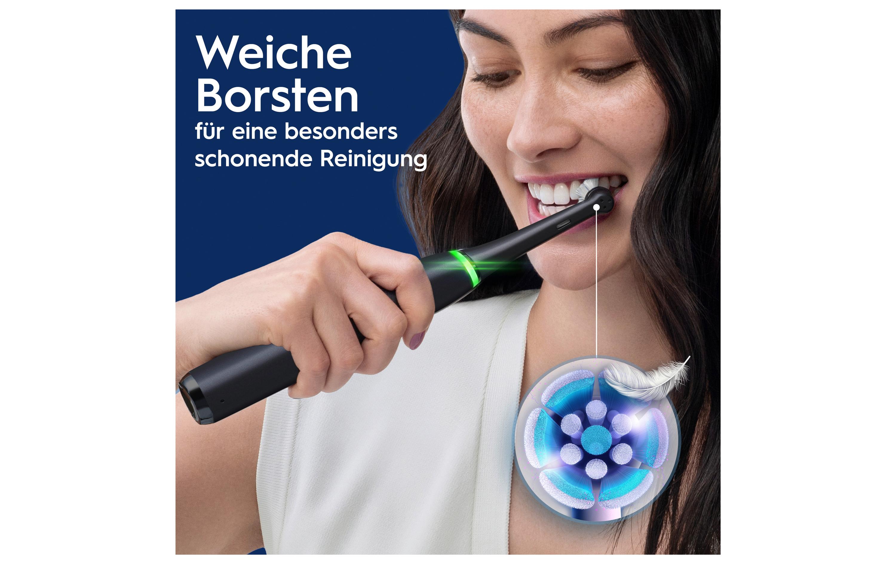 Mikrovibrationszahnbürste iO Series 7N Black Onyx<br>Elektrische Zahnbürste