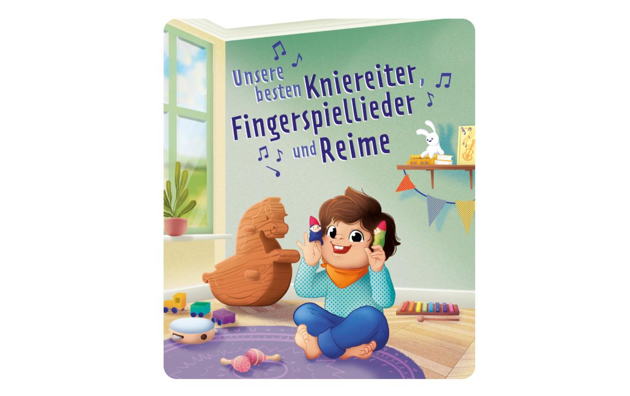 Hörbuch Kniereiter, Fingerspiellieder und ReimeHörspiel