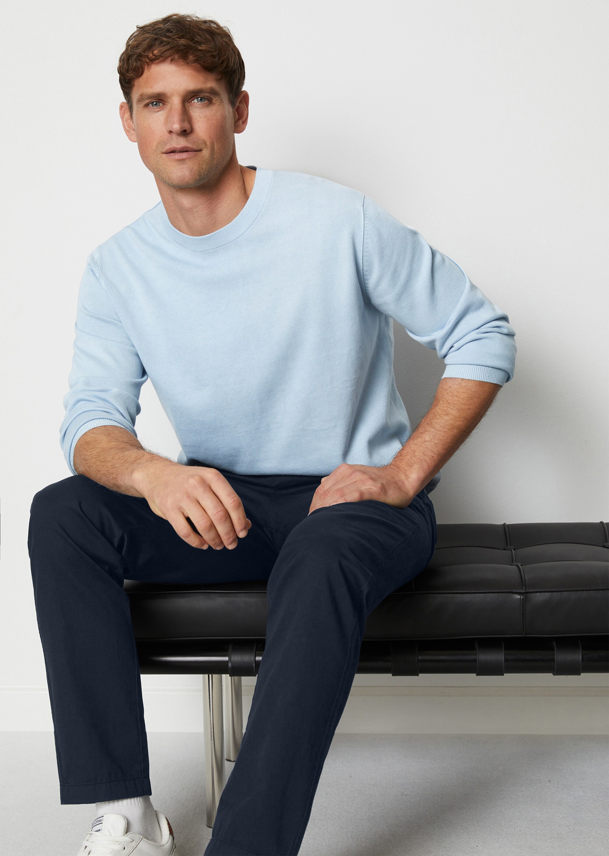 Pullover regular aus reiner Bio-Baumwolle