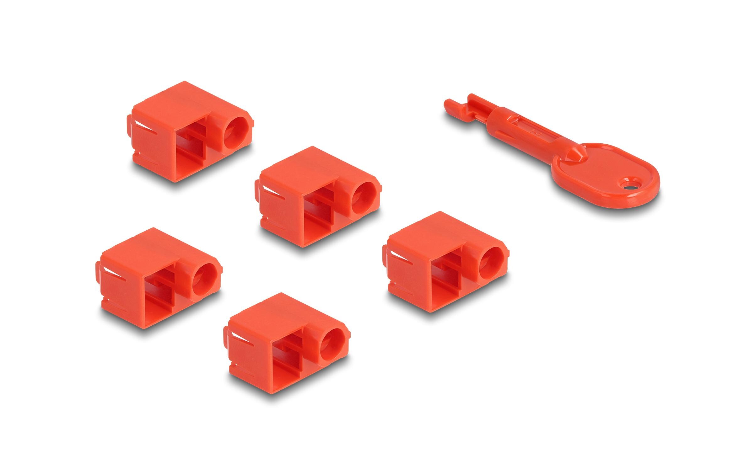 RJ45 Port Blocker Set für RJ45 Stecker 1 StückDelock RJ45 Port Blocker Set für RJ45 Stecker 10 Stück