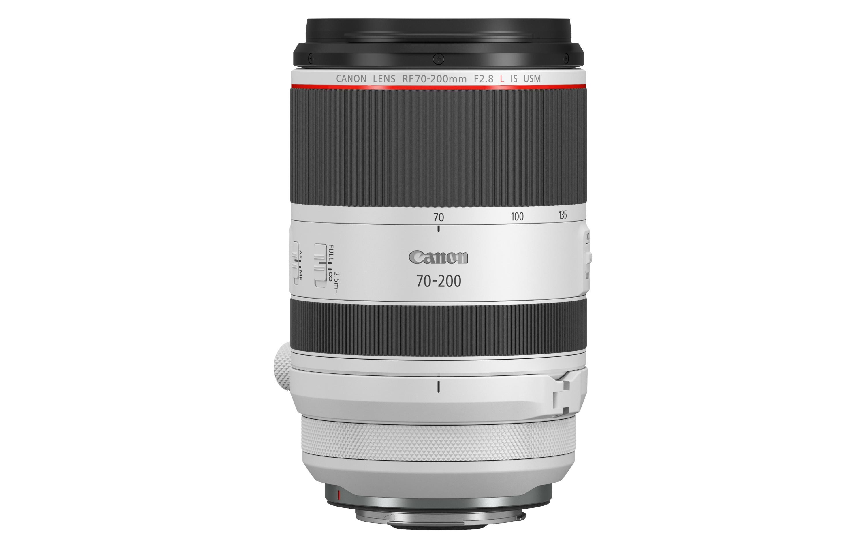 Zoomobjektiv RF 70-200mm F/2.8L IS USM Canon RF<br>Kompaktes, leichtes Zoomobjektiv welches durch seine Lichtstärke hervorsticht