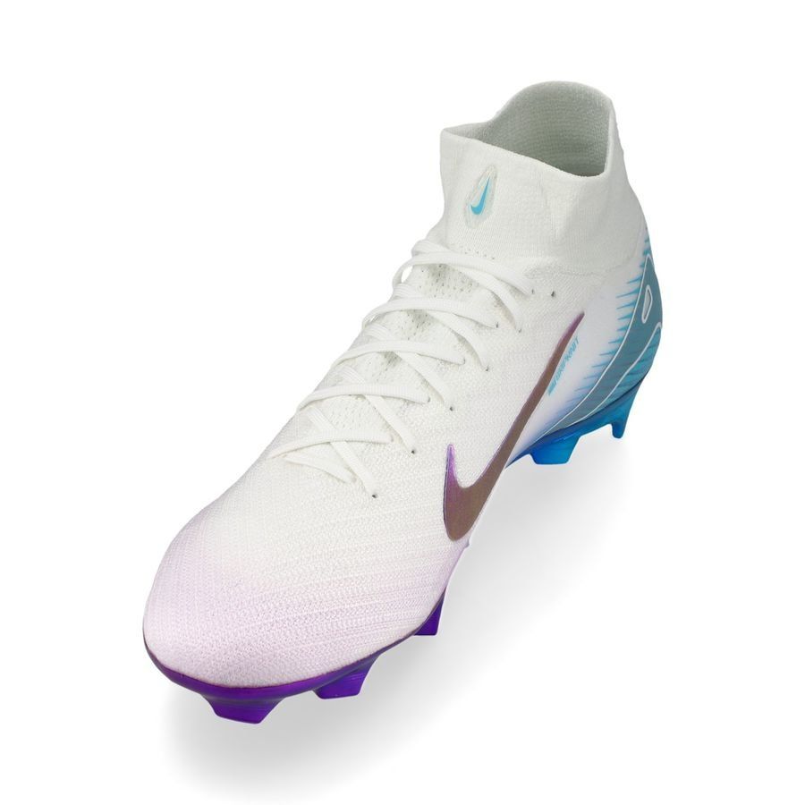 Nike Air Zoom Mercurial Superfly 10 Elite FG Chromatic - Blanc/Multicolor