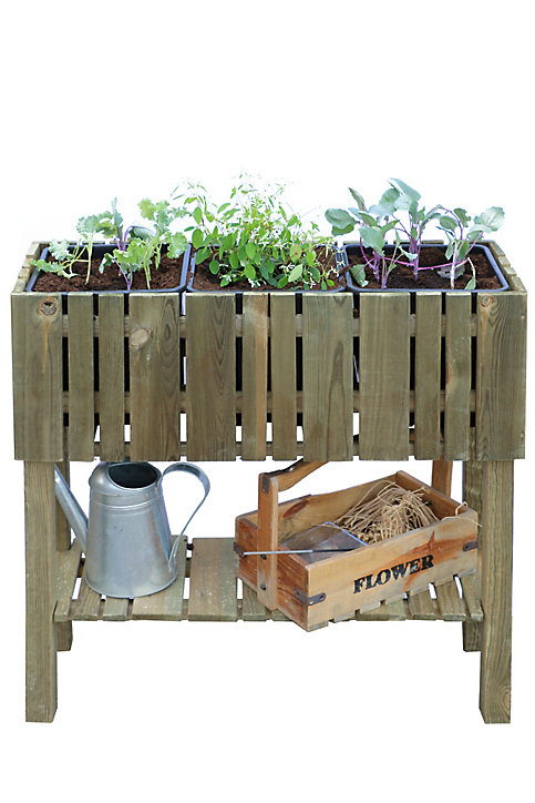 Carré potager surélevé Jardipolys Vertikal (petit modèle)