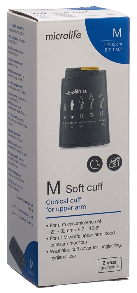 Microlife Soft-Manschette Oberarm 4G M 22-32cm 1 Stk