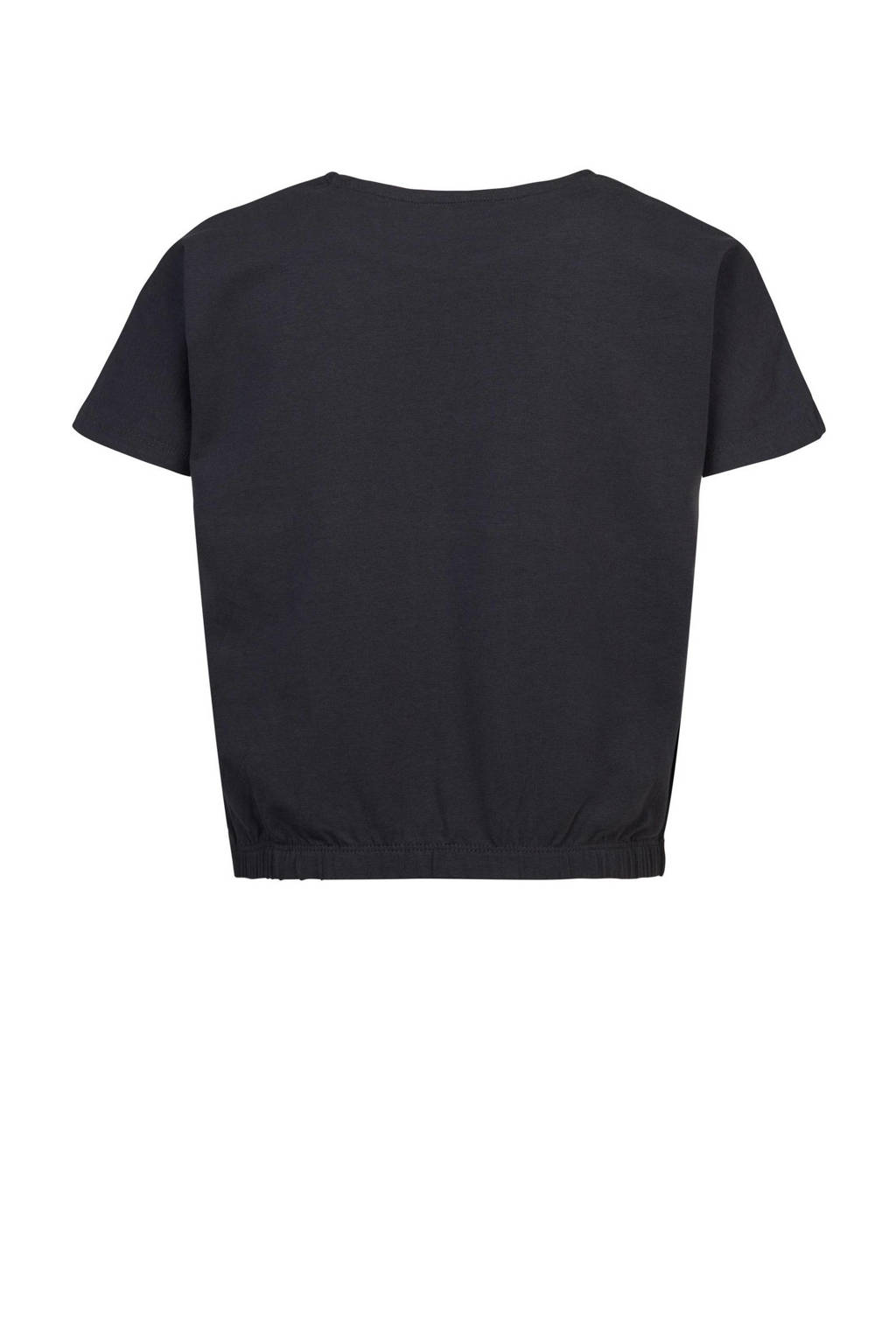 Blue Rebel T-shirt met logo zwart/wit