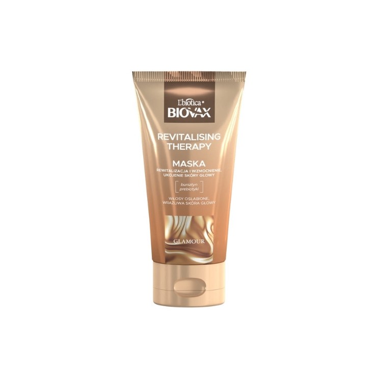 BIOVAX Revitalizing Therapy Glamour haarmasker 150 ml