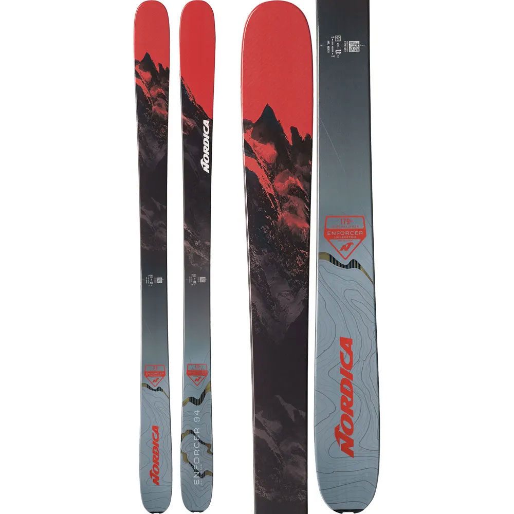 Nordica Enforcer 94 Unlimited 23/24 Tourenski Komplettset & Fischer Bindung & Fell