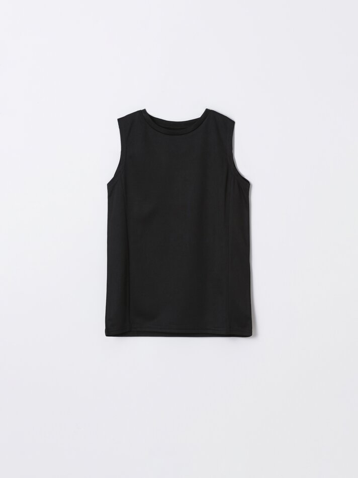 Camiseta esportiva sem mangas - Preta