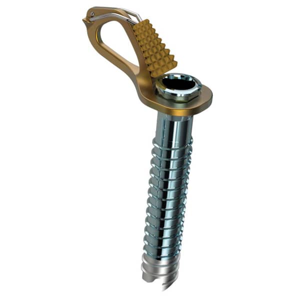 Broche à glace BLUE ICE AERO LITE ICE SCREW 13 CM YELLOW