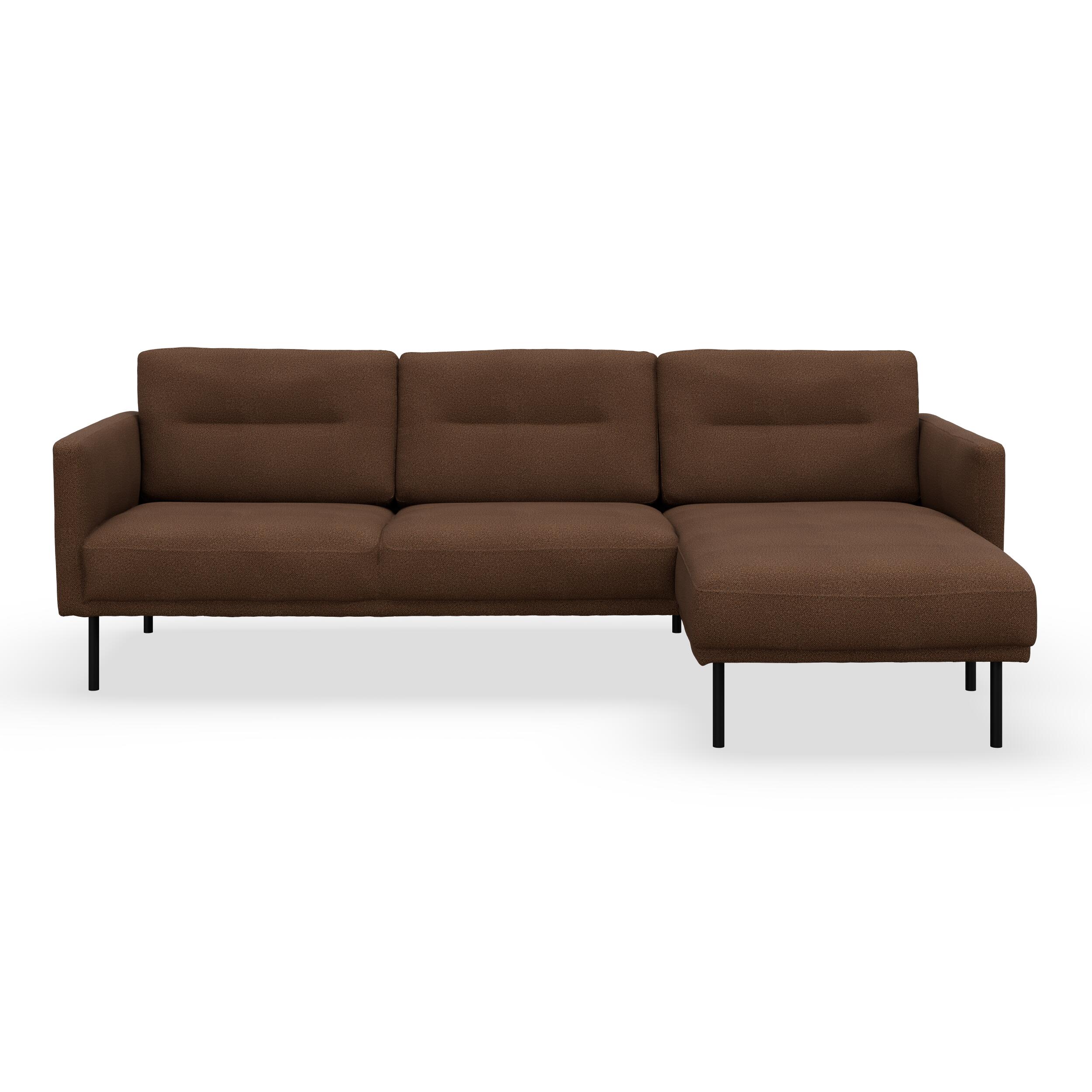 Larvik højrevendt sofa med chaiselong