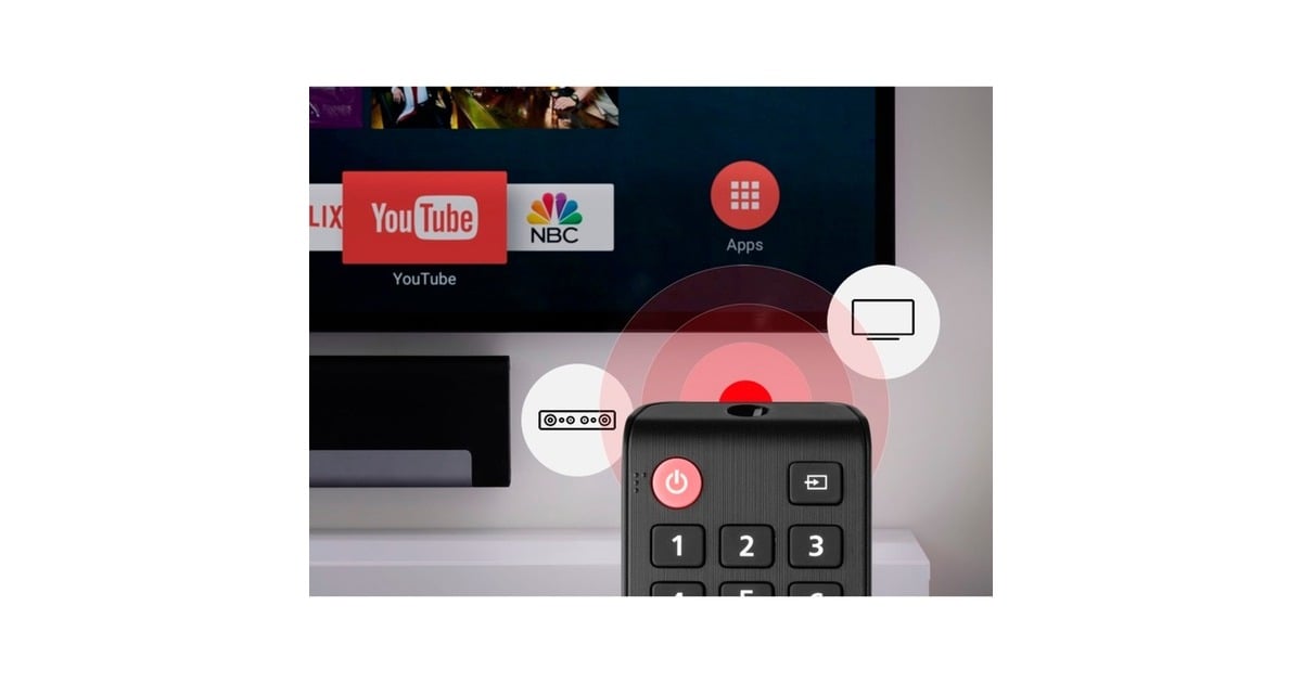 One for allSamsung TV afstandsbediening  (Zwart)