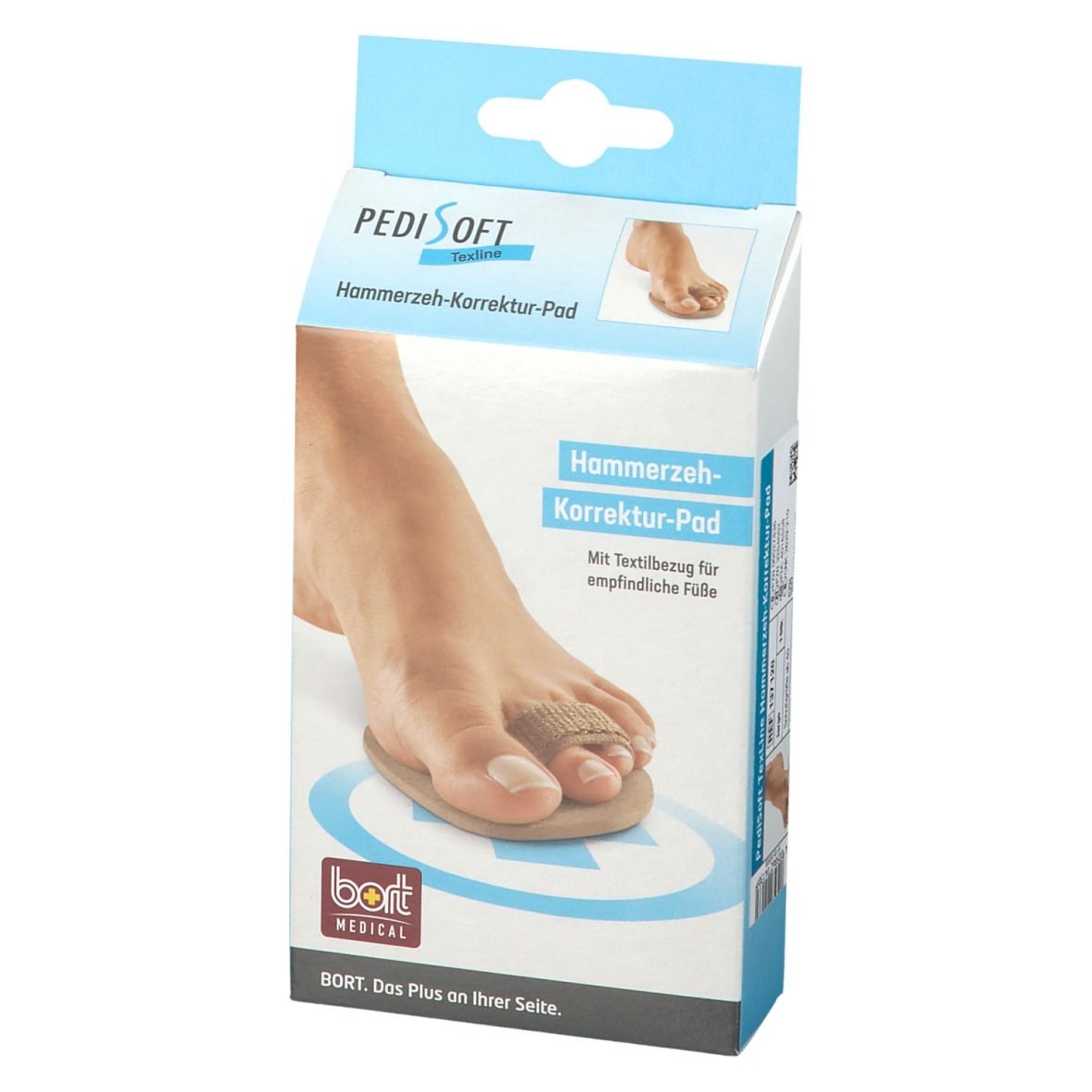BORT PediSoft® TexLine Hammerzeh-Korrektur-Pad Gr. L