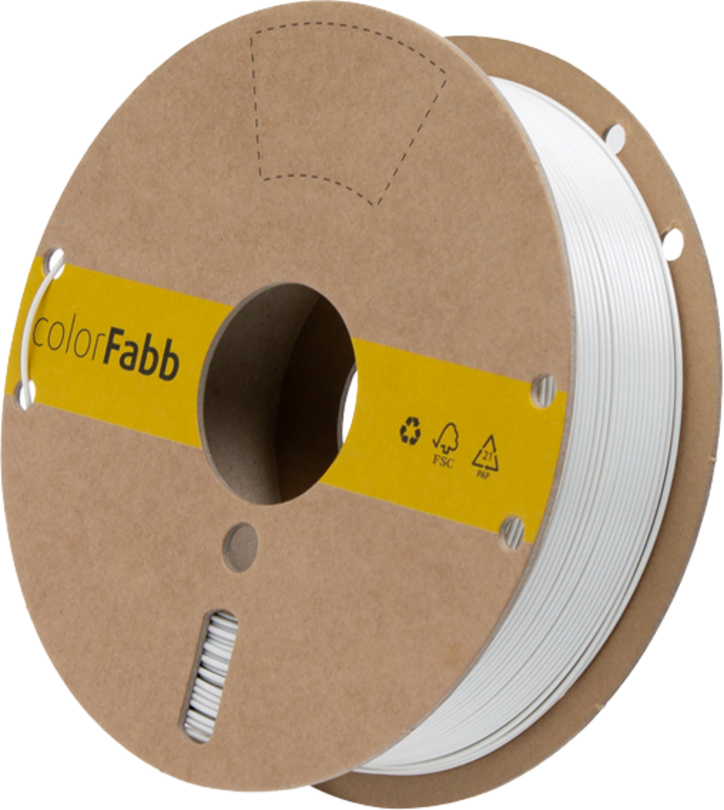 colorFabb  HT White, 1,75 mm (700 g)    Das belastbare und temperaturbeständige Co-Polyester in Weiß