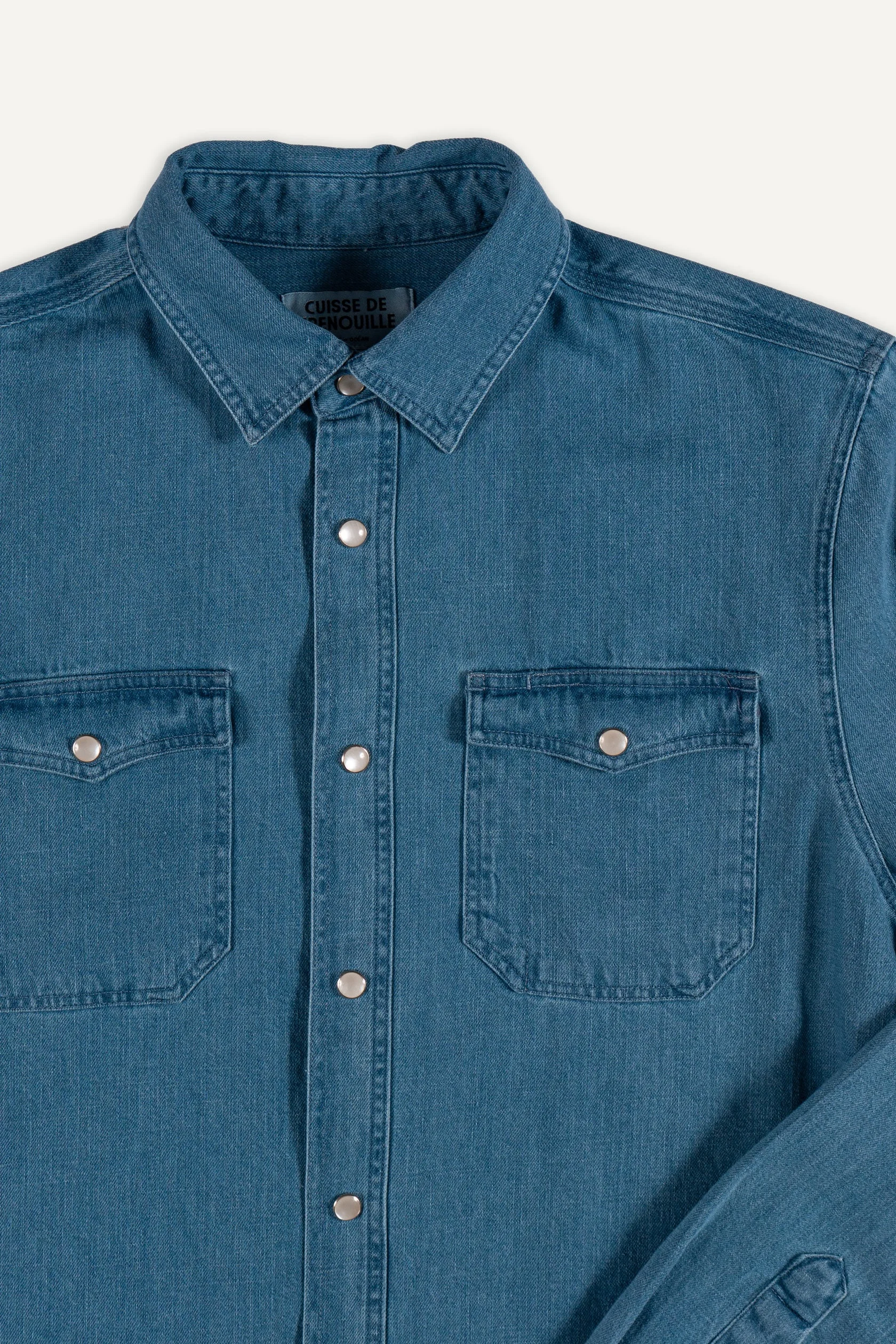 Chemise phinéas denim | Bleu