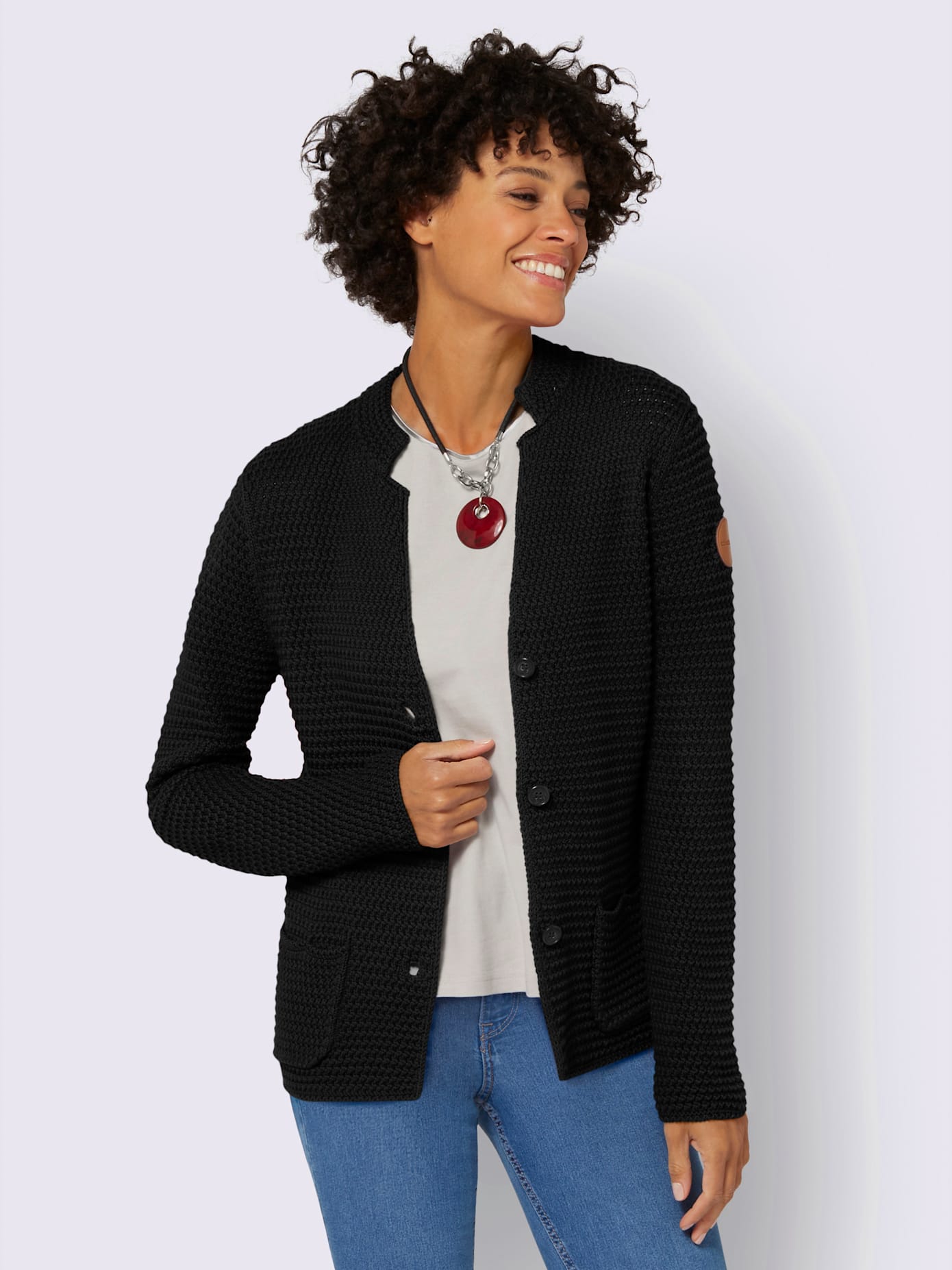 Veste en tricot 50% coton