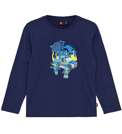 LEGO? City Bluse - LWTano 123 - Dark Navy m. Print