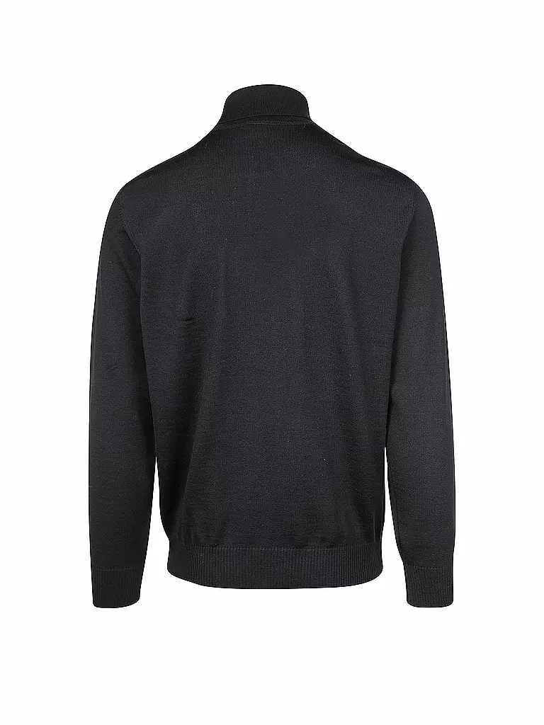 MAERZ Rollkragenpullover blau