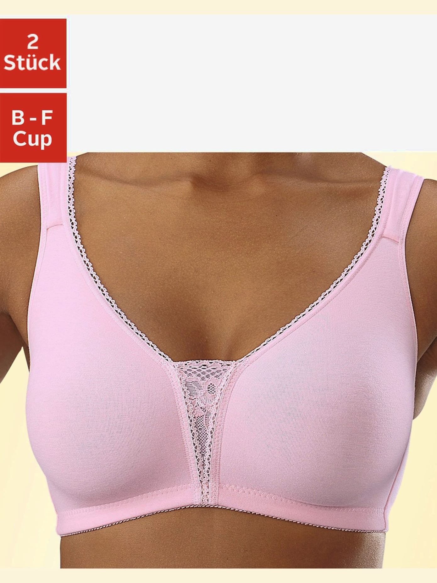 Soutien-gorge doux sans armatures, bonnets préformés sans couture