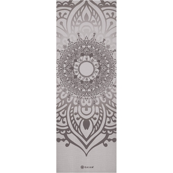 Gaiam 5 mm Sundial Layers Yogamatte Sustained Grey