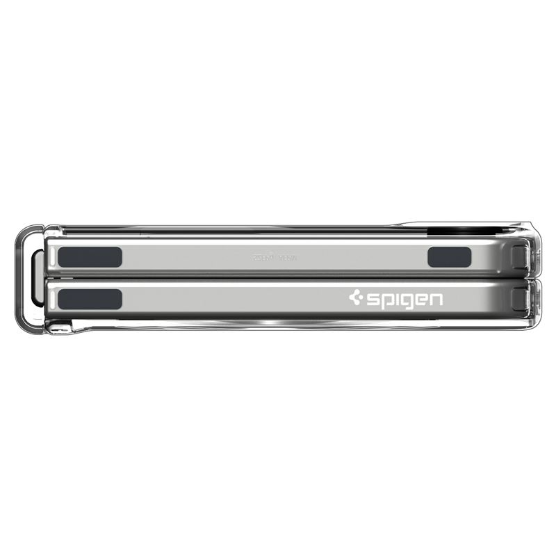 Samsung Galaxy Z Flip7 Ultra Hybrid Hülle TPU Bumper Acryl Rückseite Air Cushion Fallschutz MagSafe-Modul (ACS09559) - Transparent