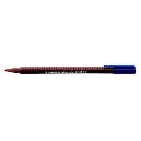 STAEDTLER® 323-76 triplus color Fasermaler, dreikant, braun