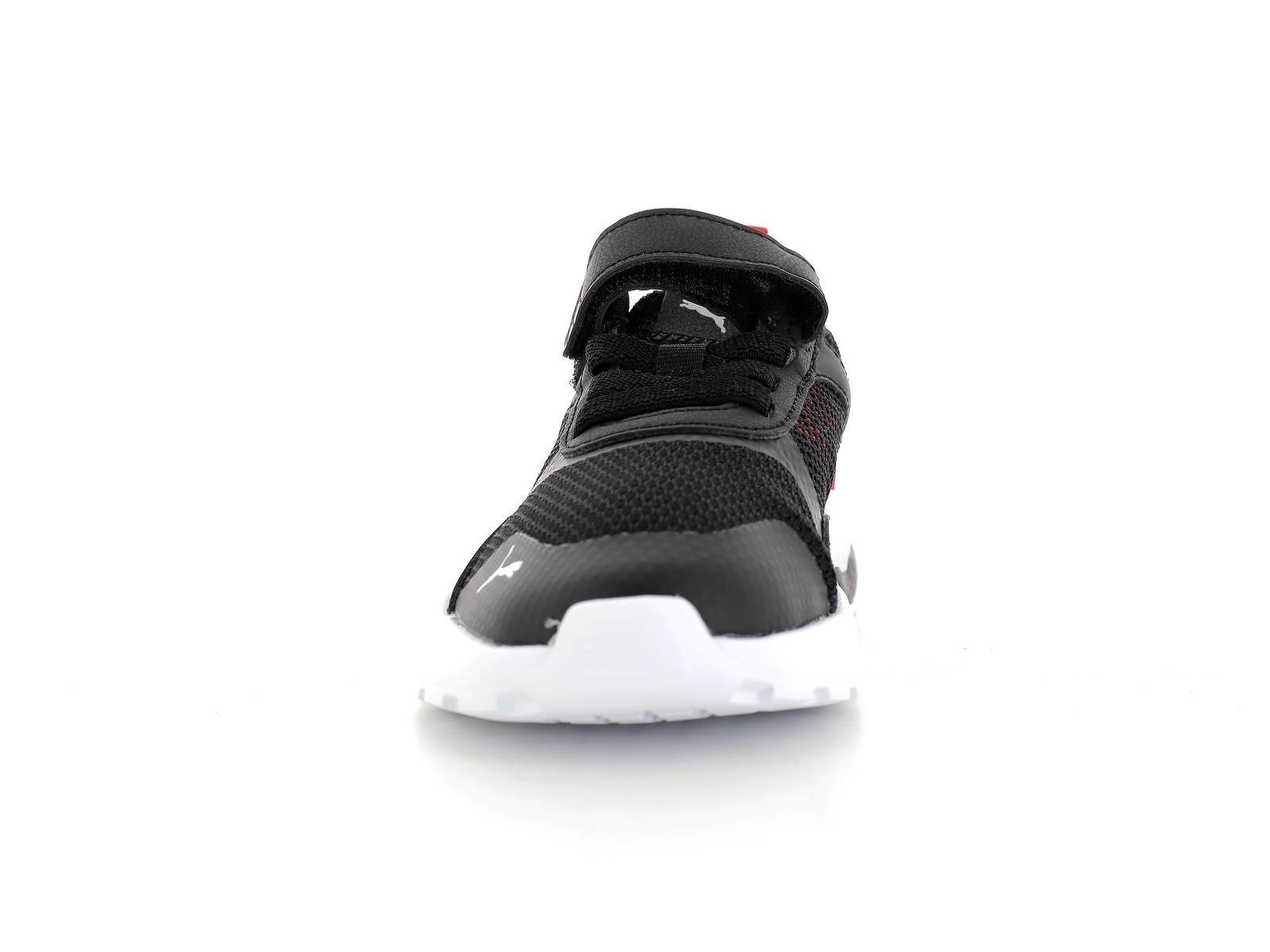 Puma-390842 Matières combinées Noir Rouge