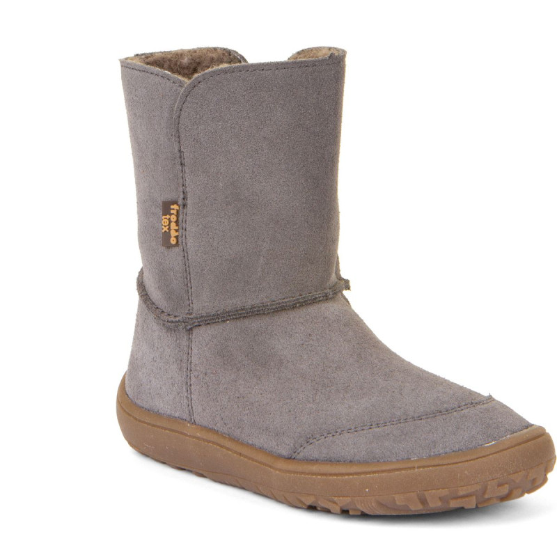 Froddo Froddo Barefoot Tex Suede Fourrées Gris