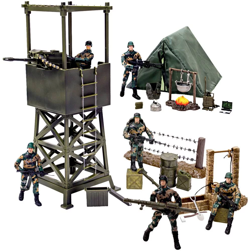 COFFRET MILITAIRE AVEC TOUR