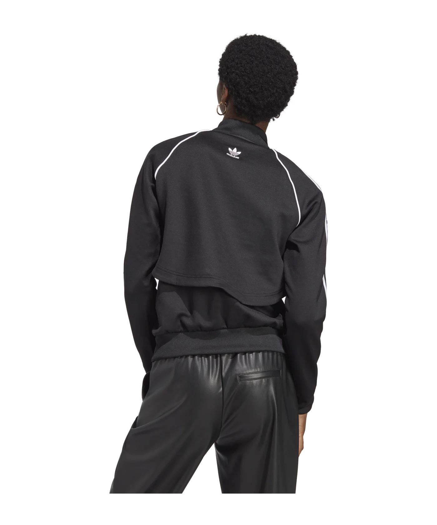 adidas Tracktop Jacke Damen Schwarz