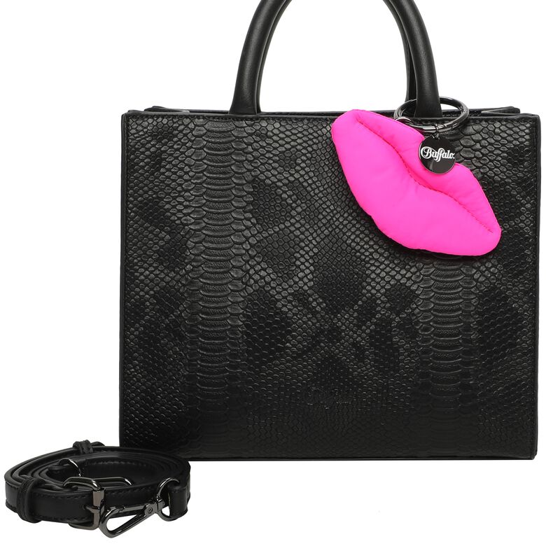Big Boxy Collection Scaled Snake Black