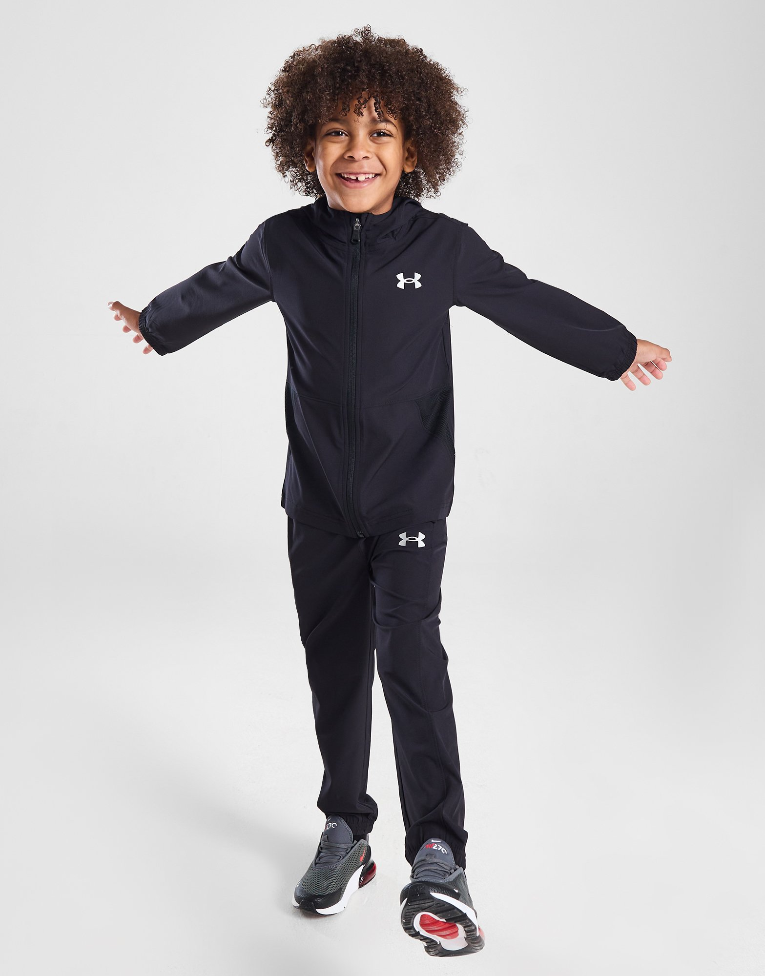 Under Armour Ensemble de survêtement Zippé Enfant