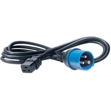 APC NetShelter - Cordon d'alim - Prises CEI309 et C19 - 50/60 Hz - 16A - 2,5m - Professionnels