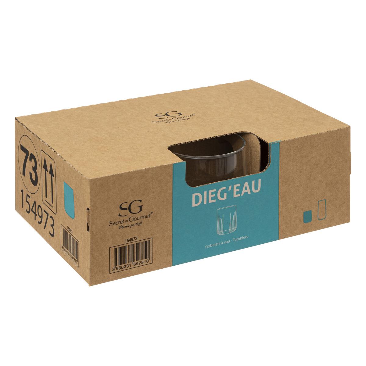 GOBELET BAS DIEG EAU 31CL X1 PIECE