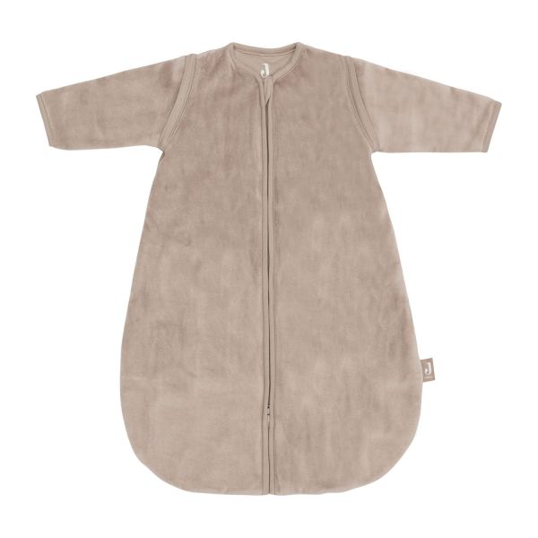Jollein Baby Slaapzak met Afritsbare Mouw 60 cm Velvet - Milky Coffee