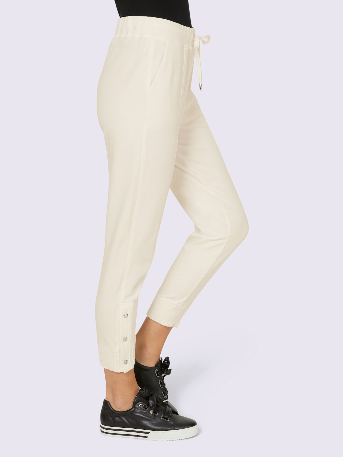 Pantalon en jersey pourcentage élevé de coton