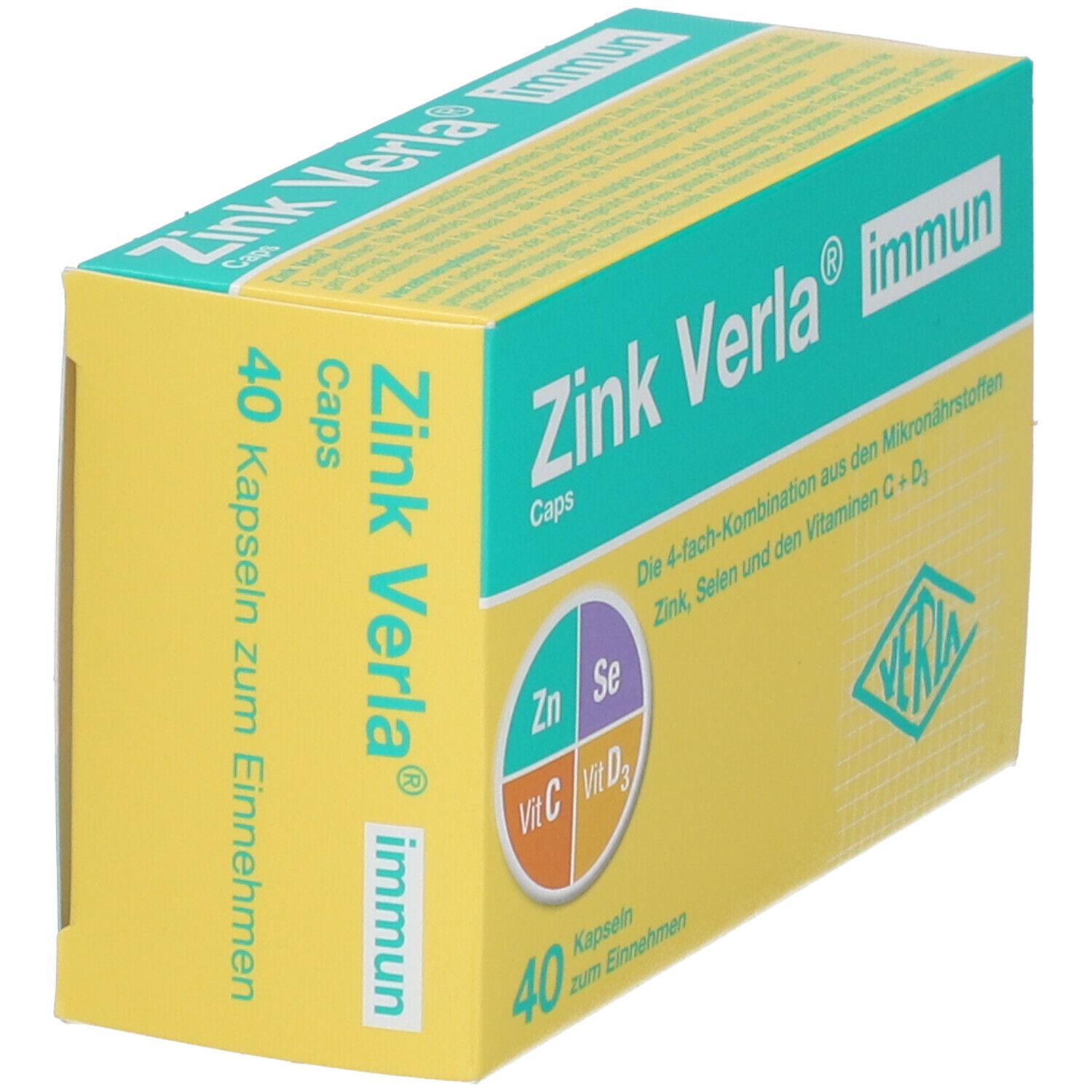 Zink Verla® immun Caps
