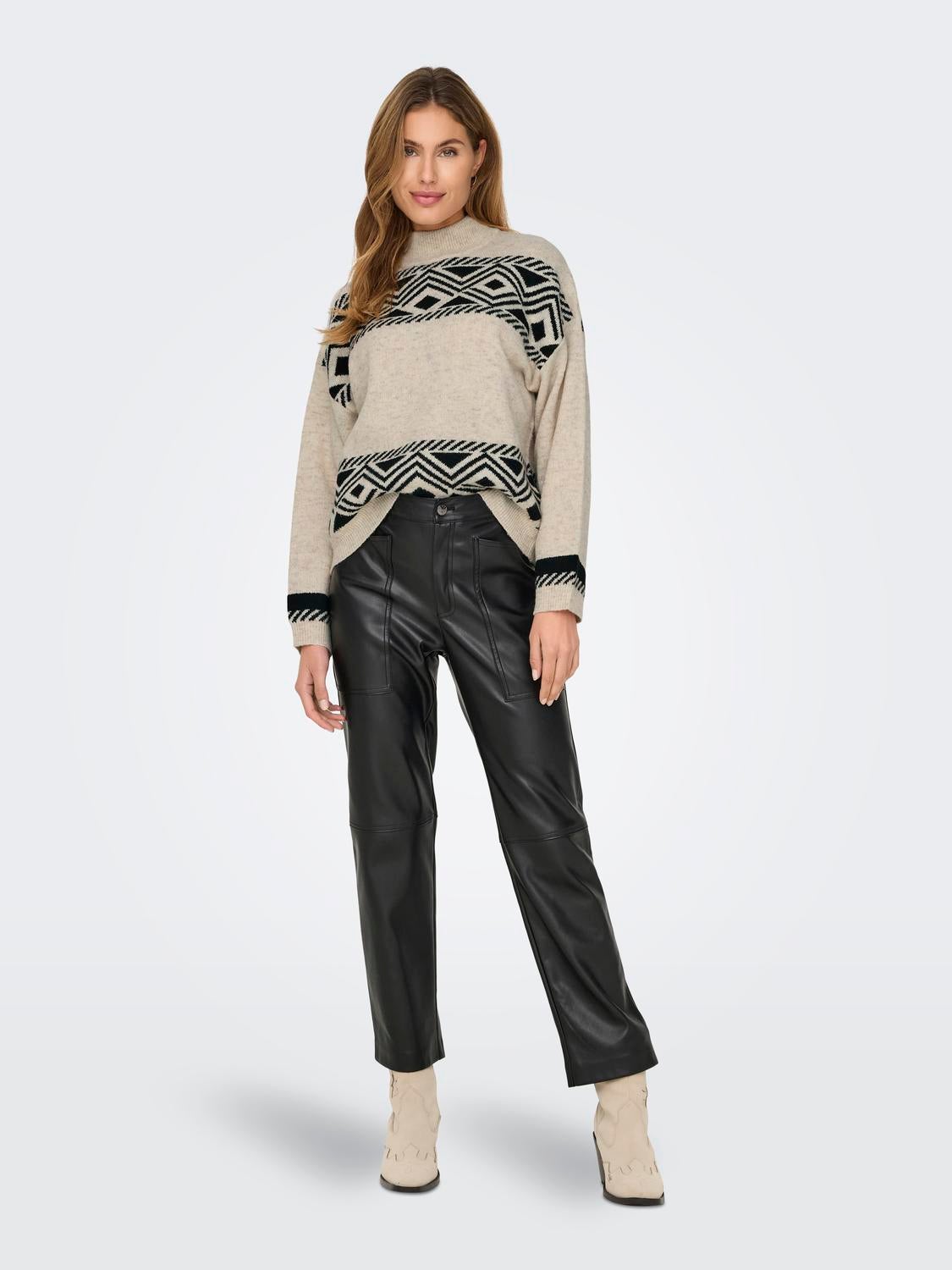 ONLVICTORIA Strickpullover Pumice Stone