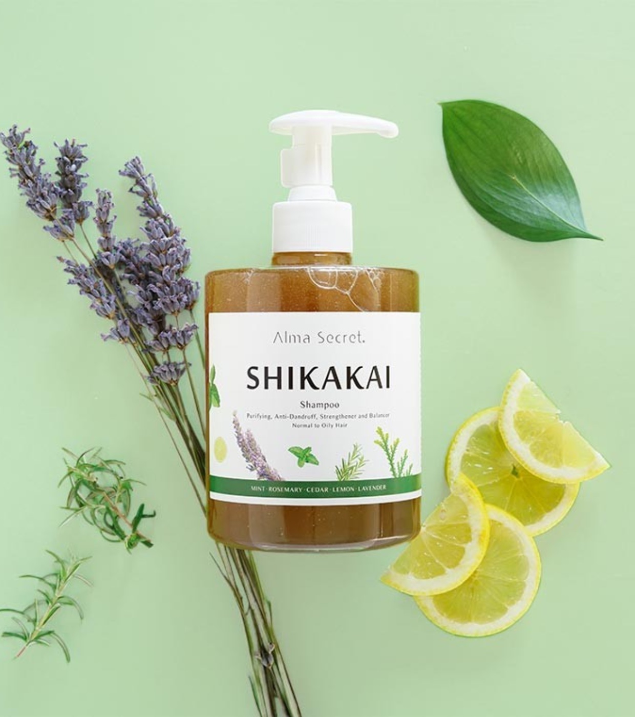 Alma Secret - Champô purificante Shikakai para cabelos normais ou oleosos