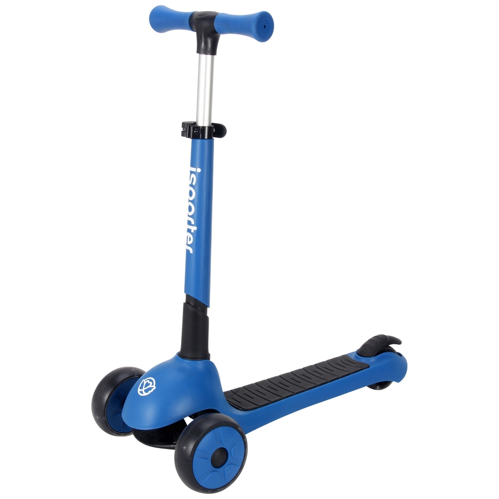 iSporter Faltbarer LED-Blauer Scooter